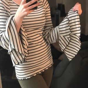 Striped Long Sleeve We The Free Shirt